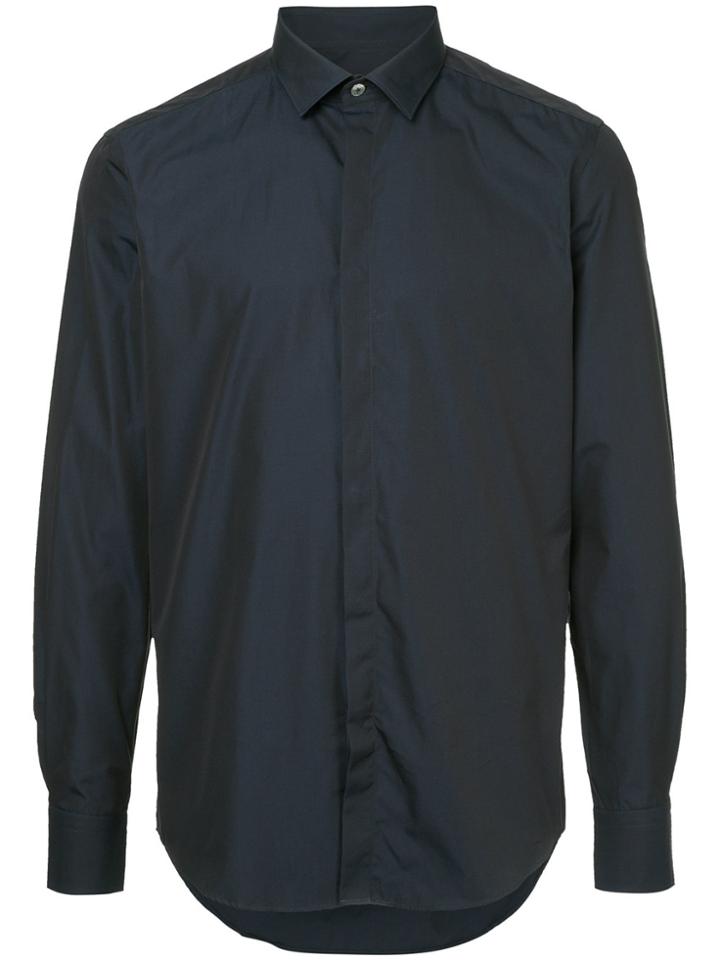 Lanvin Shimmer Smart Shirt - Blue