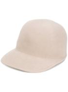 Overhead Shaved Lapin Ball Cap - Nude & Neutrals