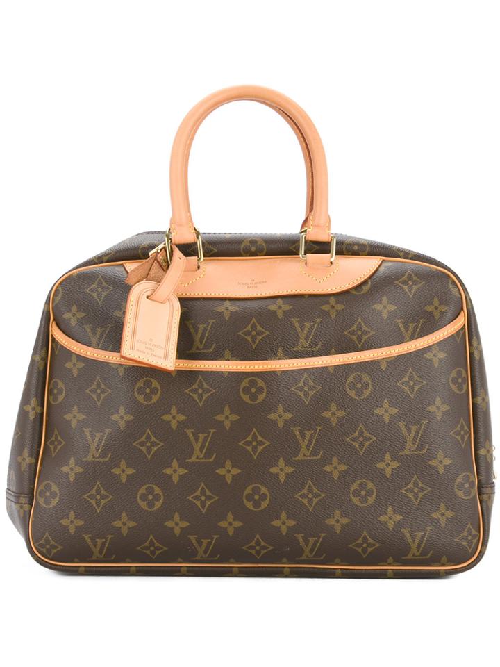Louis Vuitton Vintage Deauville Tote - Brown