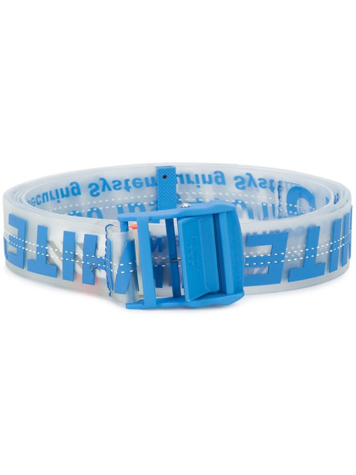 Off-white Printed Belt - Blue