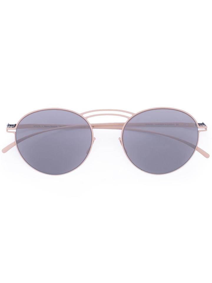 Mykita - Mykita X Maison Margiela Sunglasses - Unisex - Plastic - One Size, Nude/neutrals, Plastic