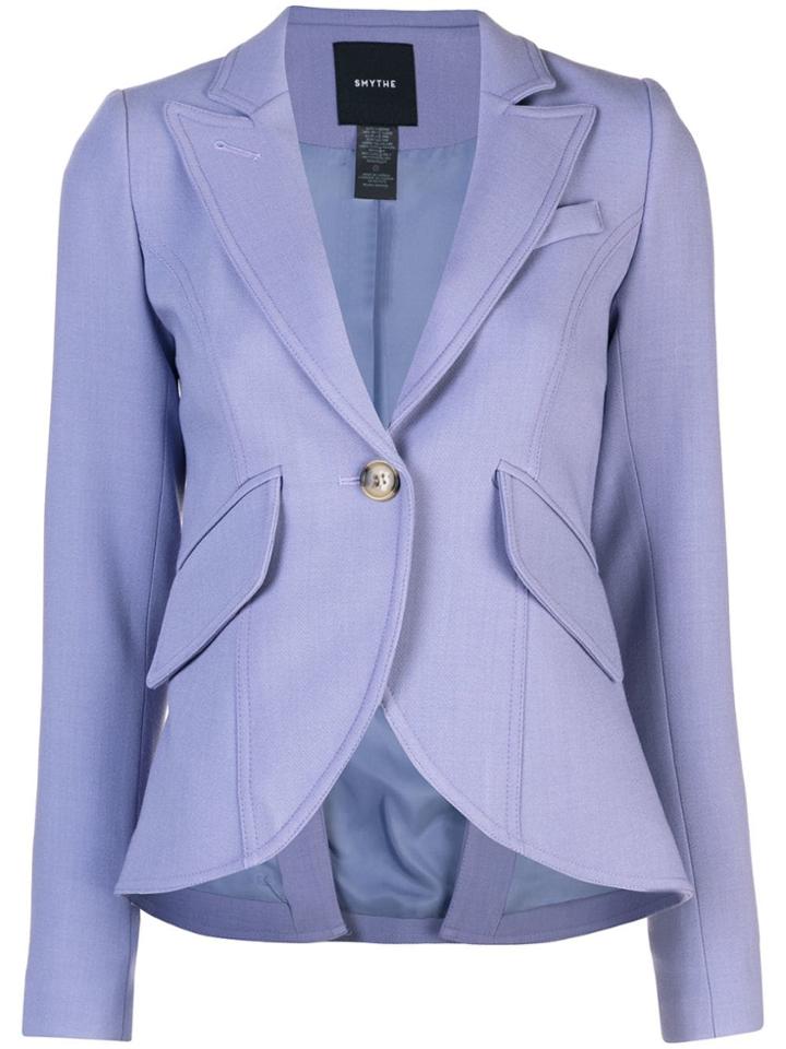 Smythe Single-breasted Blazer - Purple
