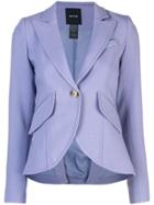 Smythe Single-breasted Blazer - Purple