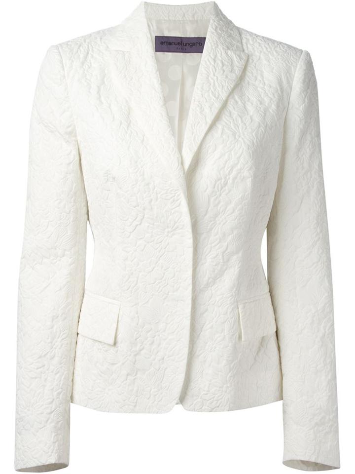 Emanuel Ungaro Floral Jacquard Blazer