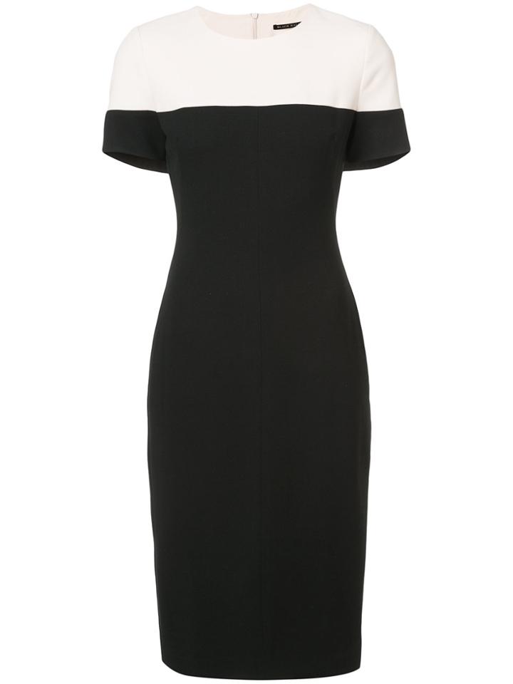 Black Halo Colour Block Midi Dress