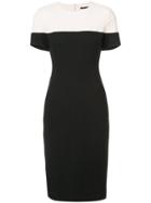 Black Halo Colour Block Midi Dress