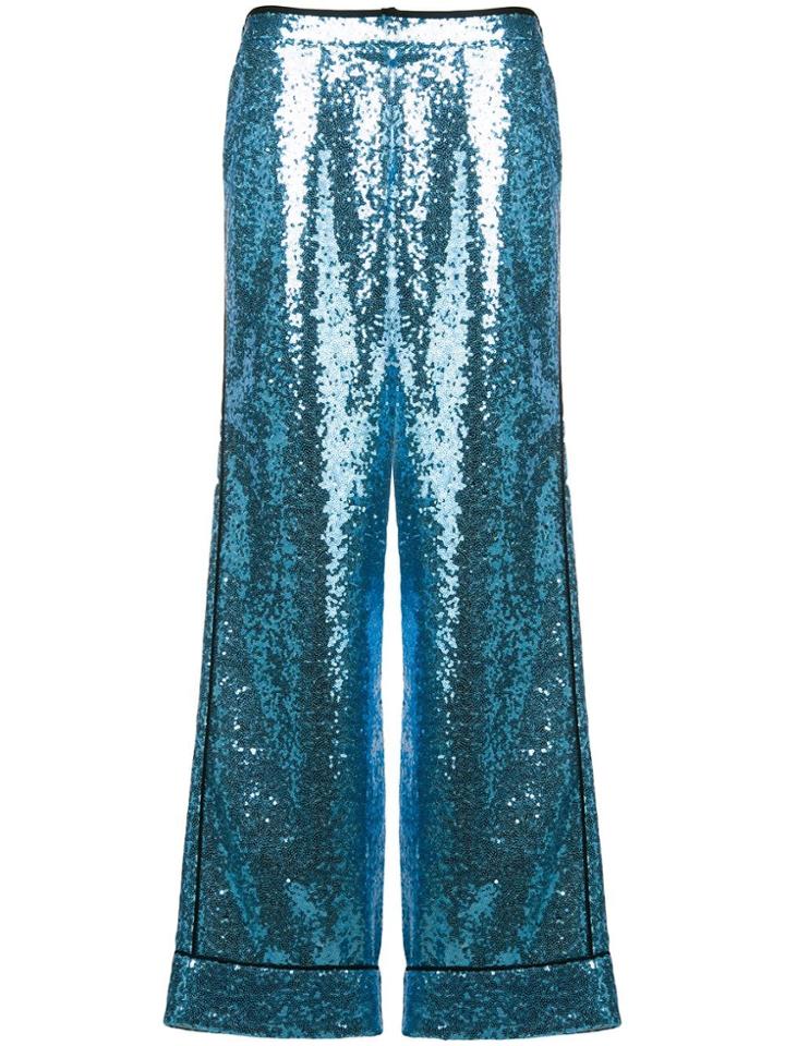 In The Mood For Love Loren Trousers - Blue