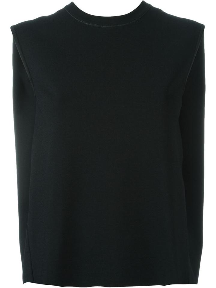 Valentino Loose Fit Top, Women's, Size: Xs, Black, Viscose/polyester