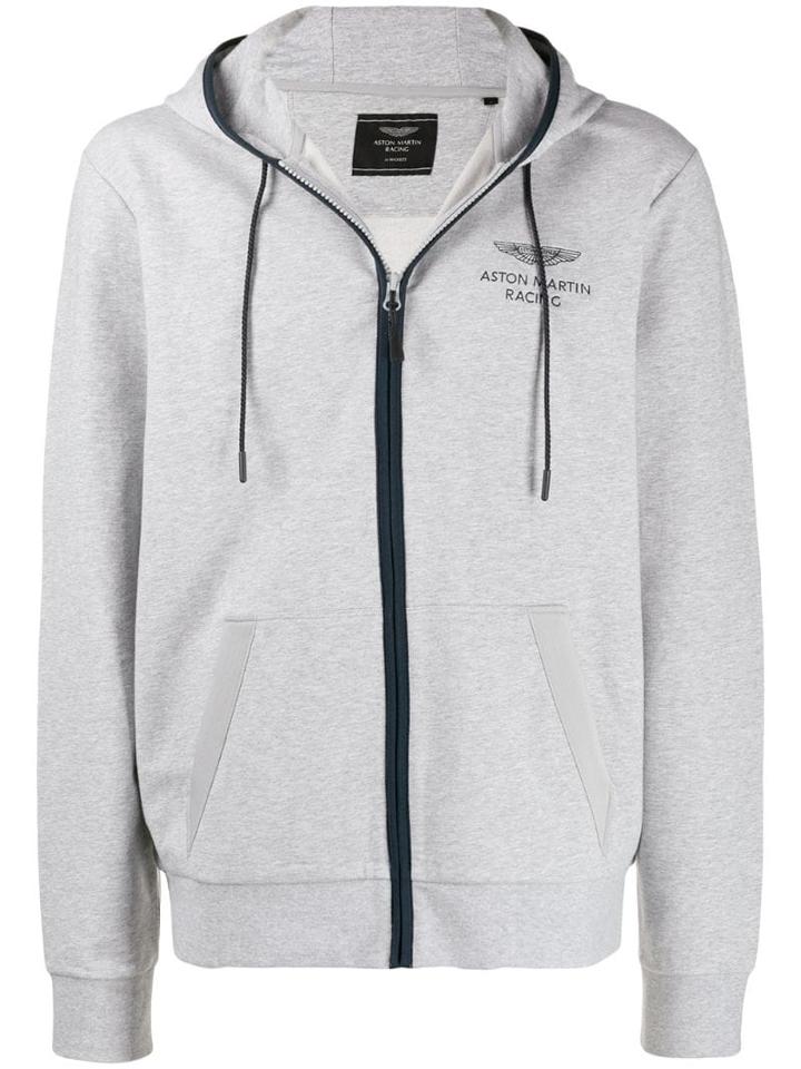 Hackett X Aston Martin Racing Hoodie - Grey