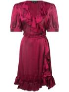 Jill Jill Stuart Ruffle Short-sleeve Dress - Red