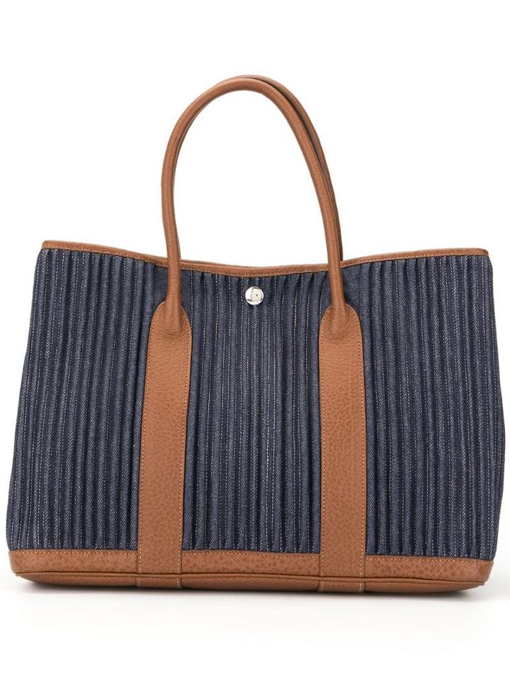 Hermès Pre-owned Garden Party Mm Tote - Blue