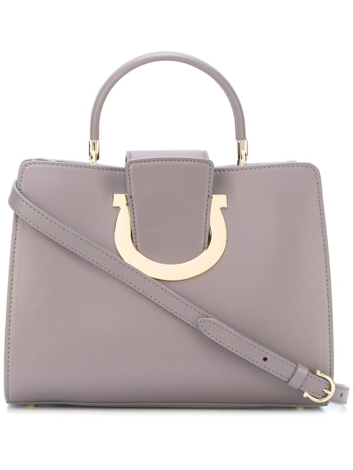 Salvatore Ferragamo Thea Tote Bag - Grey