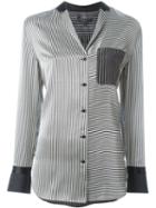 Rag & Bone Patch Pocket Striped Shirt