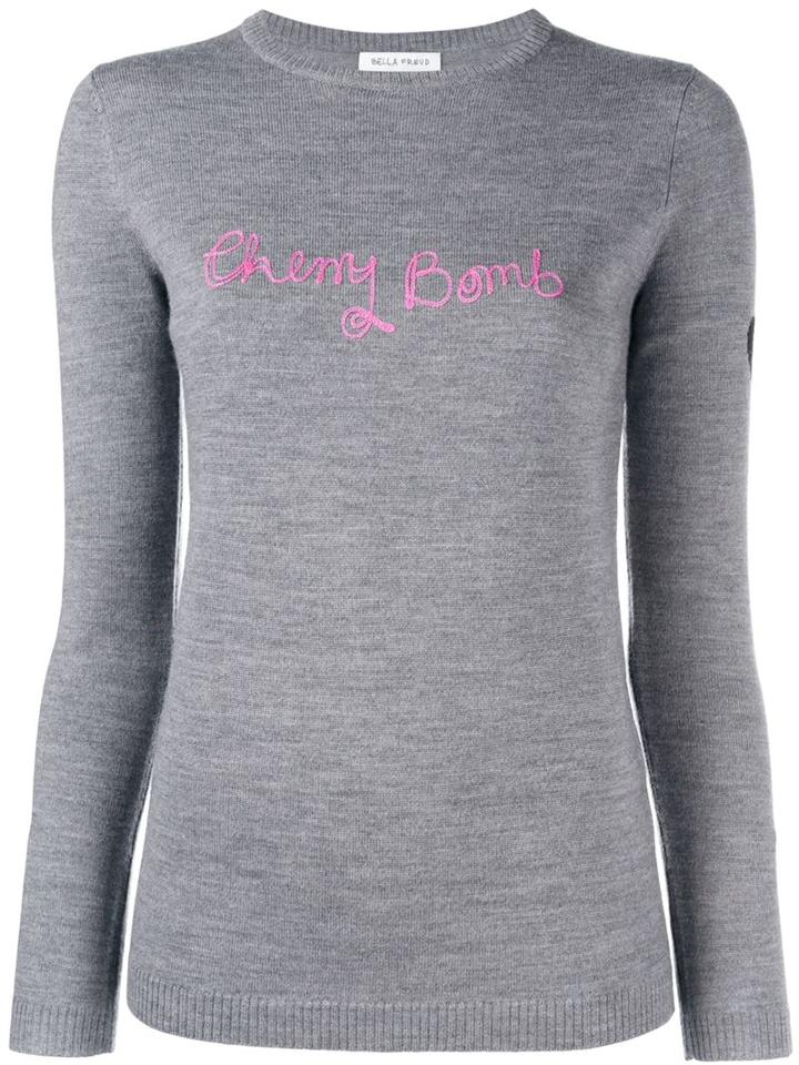 Bella Freud Cherry Bomb Wool Jumper