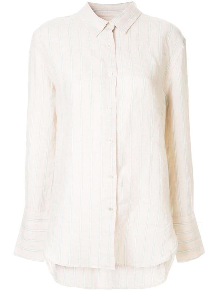 Venroy Striped Shirt - Neutrals
