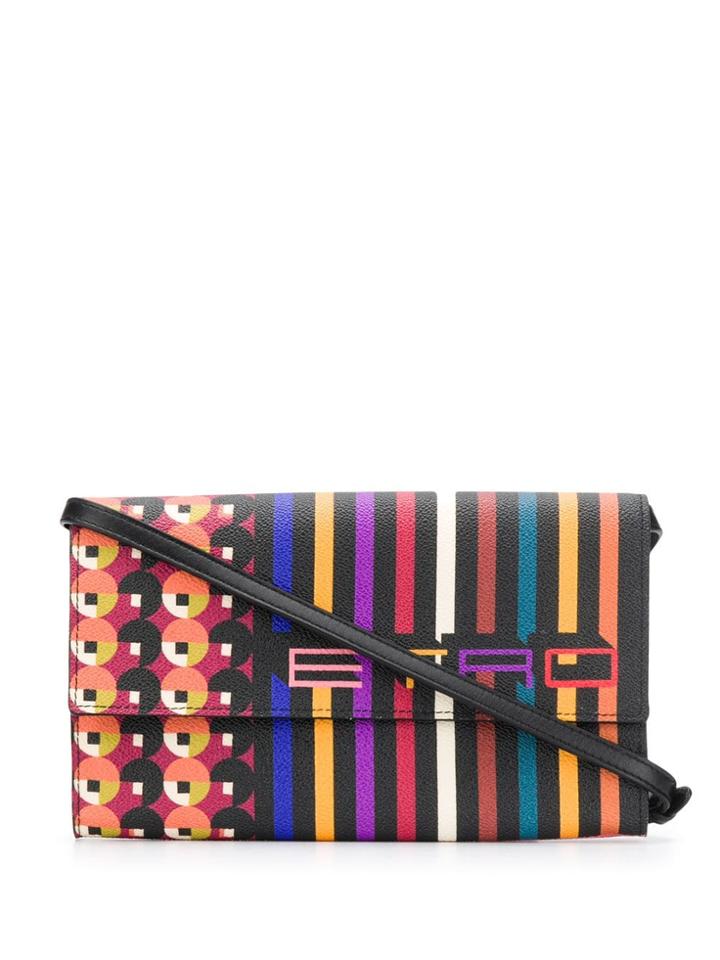 Etro Striped Crossbody Bag - Pink