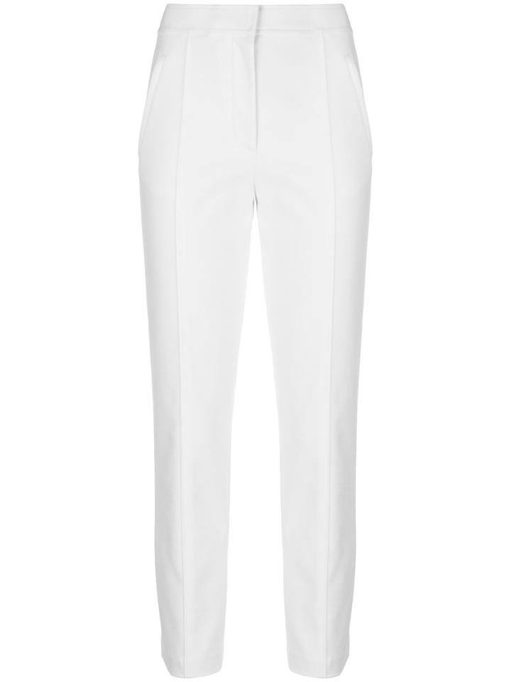 Tory Burch Cropped Tailored Trousers - White