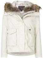 Woolrich Fur-trim Zipped Jacket - Neutrals