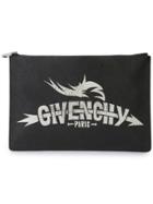 Givenchy Icon Printed Clutch Bag - Black