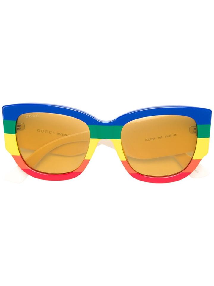 Gucci Eyewear Rainbow Sunglasses - Neutrals