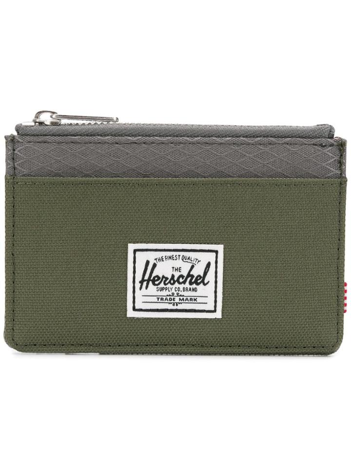 Herschel Supply Co. Two-tone Zipped Wallet - Green
