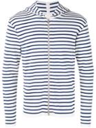 S.n.s. Herning - Passage Hoodie Jacket - Men - Cotton/merino - Xl, Blue, Cotton/merino