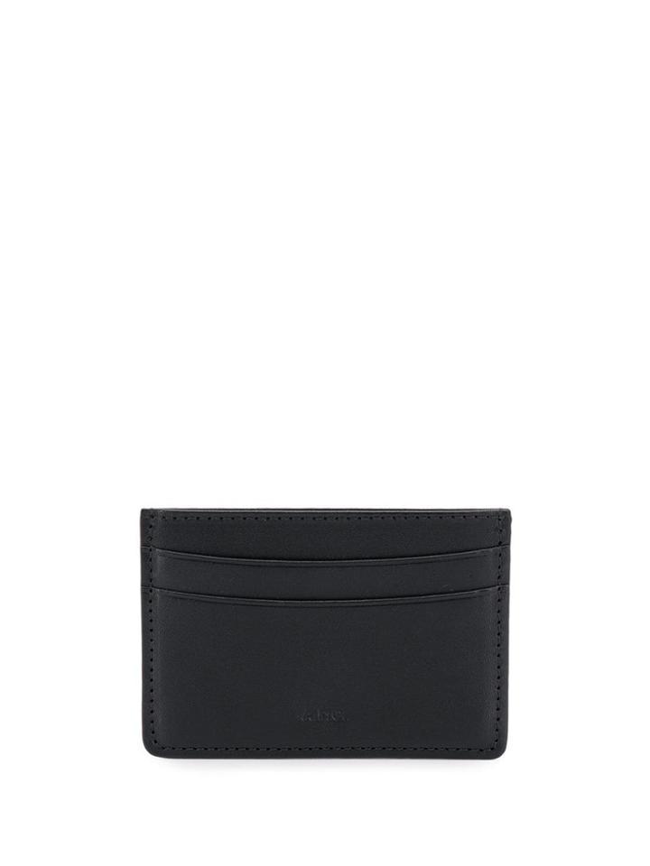 A.p.c. Card Holder - Lzz Noir Black