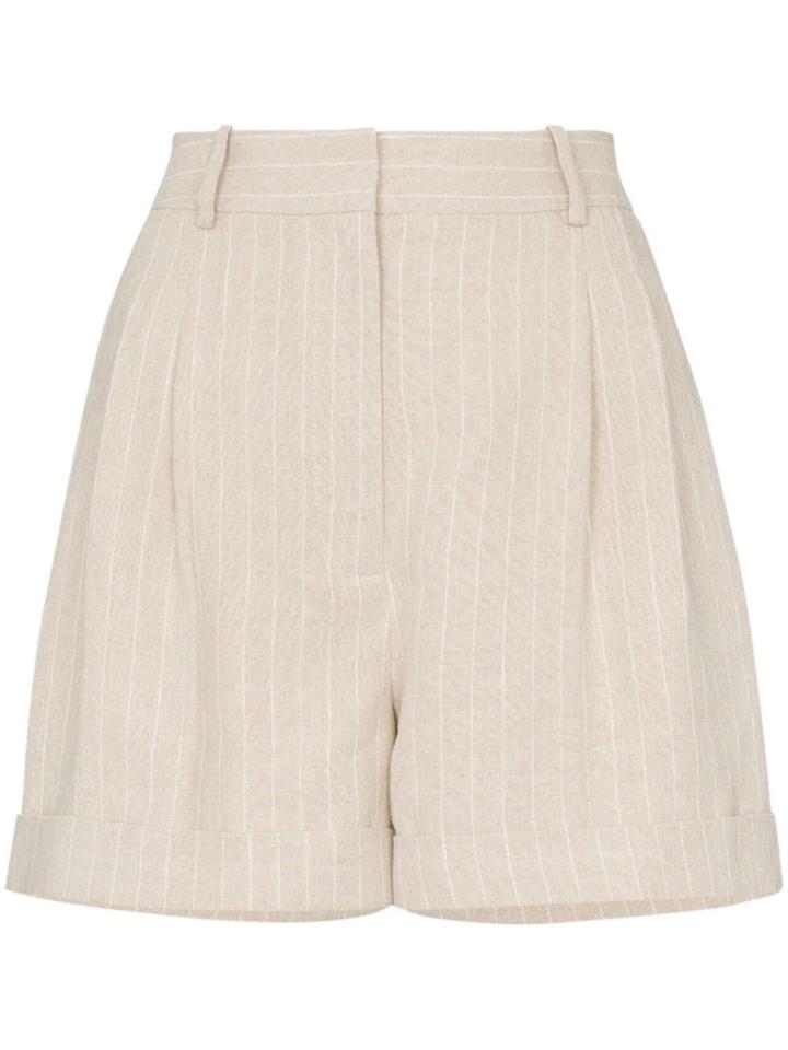 Racil Max City High-waist Shorts - Neutrals