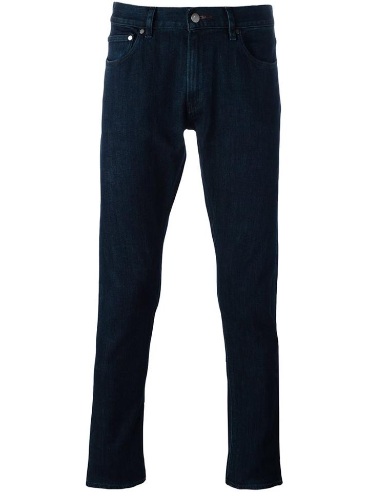 Michael Kors Skinny Jeans, Men's, Size: 38, Blue, Cotton/spandex/elastane