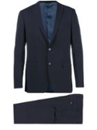 Tonello - Two-piece Suit - Men - Spandex/elastane/virgin Wool - 46, Blue, Spandex/elastane/virgin Wool