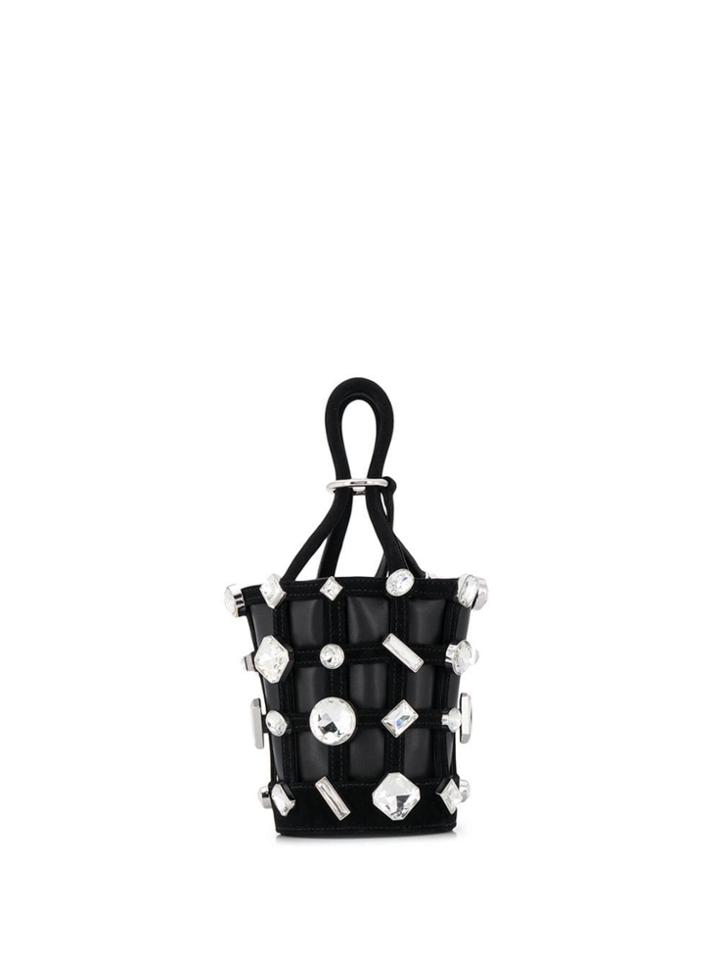 Alexander Wang Micro Cage Bucket Bag - Black