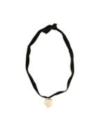 Christian Dior Vintage Heart Rhinestone Choker - Metallic
