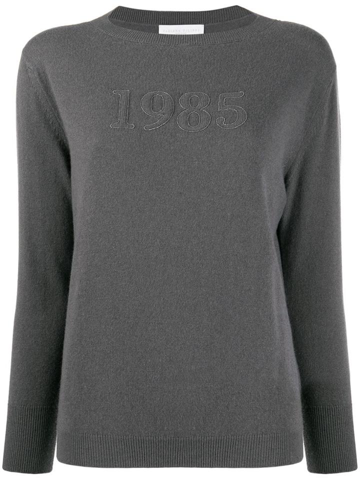 Fabiana Filippi '1985' Slim-fit Jumper - Grey