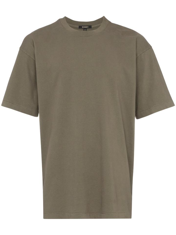 Yeezy Military Classic Cotton Short Sleeve T Shirt - Green