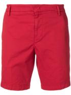 Dondup Classic Chino Shorts - Red