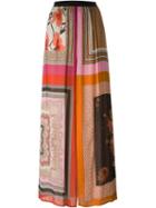 Twin-set Mixed Print Maxi Skirt, Women's, Size: S, Viscose/polyester