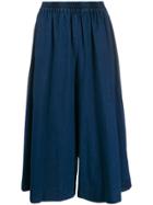 See By Chloé Cropped Denim Trousers - Blue