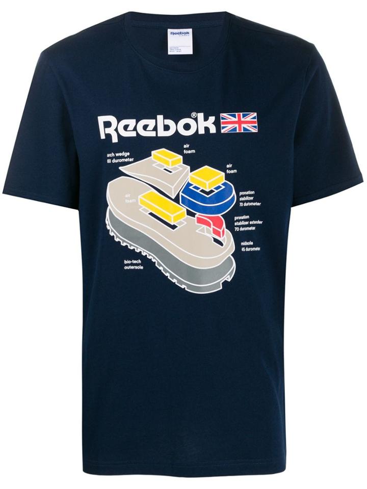 Reebok Printed T-shirt - Blue