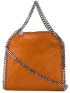 Stella Mccartney - Falabella Shoulder Bag - Women - Artificial Leather - One Size, Yellow/orange, Artificial Leather