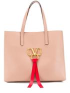 Valentino Vring Logo Tote Bag - Pink