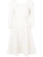 Twin-set Classic Flared Dress - White