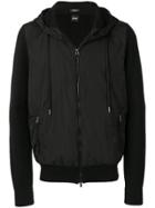 Boss Hugo Boss Drawstring Hood Jacket - Black