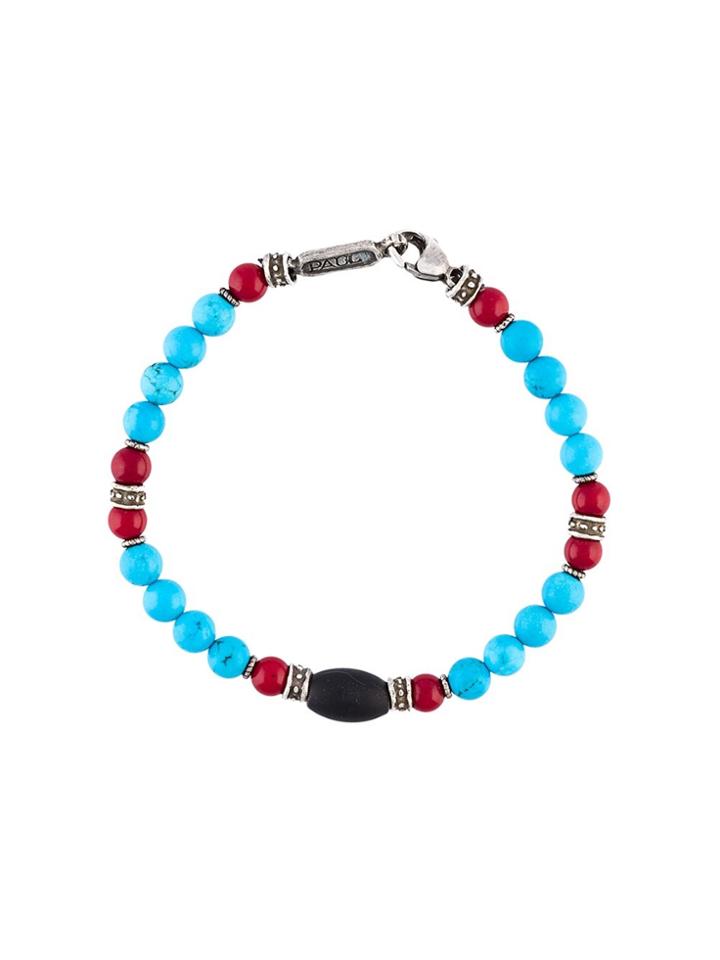 Roman Paul Beaded Bracelet - Green