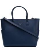 Lancaster - Top Handles Shoulder Bag - Women - Leather - One Size, Blue, Leather