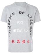Moncler - Printed T-shirt - Men - Cotton - Xl, Grey, Cotton