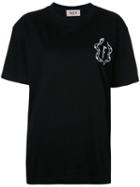 G.v.g.v.flat - Printed T-shirt - Women - Cotton - One Size, Black, Cotton