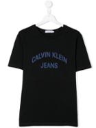 Calvin Klein Kids Short Sleeved T-shirt - Black