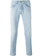 Dondup Washed Out Jeans, Men's, Size: 32, Blue, Cotton/polyester