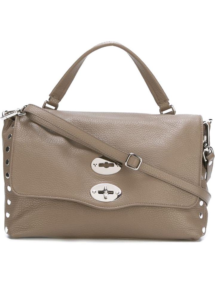 Zanellato 'postina' Crossbody Bag, Women's, Grey