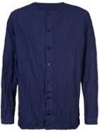 Casey Casey Crumpled Button Shirt - Blue